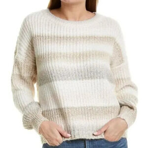 NWT Adyson Parker Striped Pullover Knit Sweater 2X